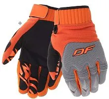 Перчатки DRAGONFLY Enduro Gray Orange Black 2026