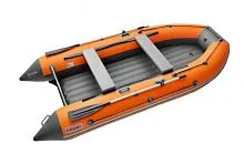 Лодка надувная ПВХ ROGER Zefir 3300 LT НДНД (Оранжевый/графит)