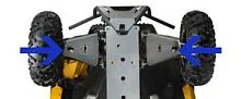 Защита передних рычагов BRP Can-Am Maverick