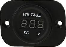 Прибор контроля напряжения (вольтметр) 5-30V цифровой AES черный 1