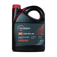 Масло синтетическое моторное POLYMERIUM XPS 5W-40 4T 4 л (для квадроцикла и гидроцикла)