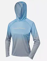 Лонгслив женский FINNTRAIL Venus Hood W LightBlue 2025