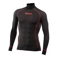 Термокофта SIXS TS13W CU Black Red 2026