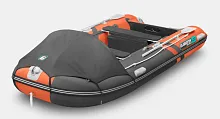 Лодка надувная ПВХ Gladiator C 400AL (Оранжево-темносерый)
