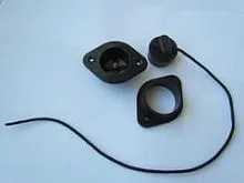 Клапан сливной Solar черный 