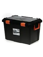 Бокс пластиковый экспедиционный IRIS SOLID CONTAINER 600D (Черный) Япония