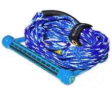 Фал буксировочный с рукояткой для водных лыж O`Brien 1 Section Combo Black/Slv