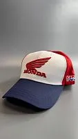 Бейсболка HONDA HRC White Red Blue 2025