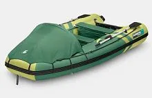 Лодка надувная ПВХ Gladiator E 350PRO (Зелено-оливковый)