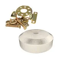 Верхняя накладка (кожух) редуктора угол 90 градусов (LM-B-1B) черная Multiflex