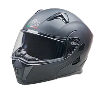 Шлем модуляр с подогревом AIM JK906 Black Matt 2025