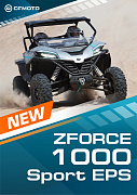 Старт продаж ZFORCE 1000 Sport EPS!