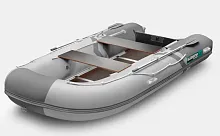 Лодка надувная ПВХ Gladiator B 420 (Светло-тёмносерый)