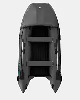 Лодка надувная ПВХ Gladiator E 380PRO (комплектация X) (Светло-темносерый)