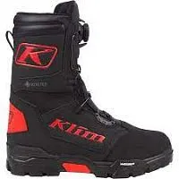 Ботинки KLIM Klutch GTX BOA Boot Black Fiery Red 2025