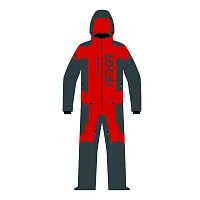 Комбинезон лёгкий FXR Helium Dark Steel Red 2025