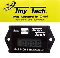 Прибор контроля оборотов двигателя (тахометр) Tiny Tach индуктивный Design Technology, Inc черный 