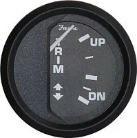 Прибор контроля угла наклона двигателя (trim) Yamaha Faria черный Mercury 