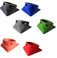 Водозаборник полиуретановый с крыльями средняя серия (заменяет 1326) VEZDEHOD, черный