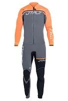Комплект гидрокостюм и гидрокуртка JETPILOT RX Race Charcoal Orange 2026