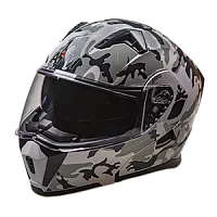 Шлем модуляр с подогревом AIM JK906S Camouflage Glossy 2025