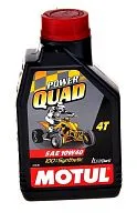 Масло Motul 4Т 10W-40 Синтетическое моторное 1л (для квадроцикла)