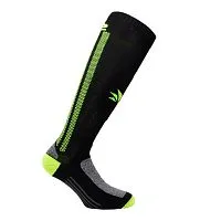 Носки SIXS Mot2 Merinos Black Yellow 2022 