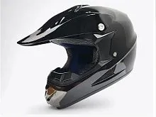 Шлем кроссовый RH 125 Black Glossy 2025
