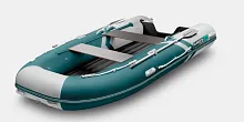Лодка надувная ПВХ Gladiator E 450S (Морской зеленый-белый)