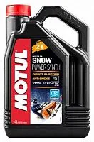 Масло Motul 2Т Синтетическое моторное 4 л (для снегохода)