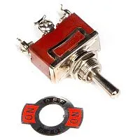 Тумблер Skipper, 3 положения, без фиксации, 3 контакта