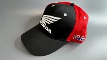 Бейсболка HONDA HRC Black Red 2025