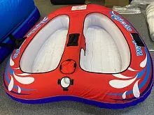 Аттракцион буксируемый Water Sports Подкова Красно-синяя 2 местный