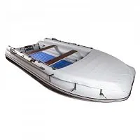 Лодка надувная ПВХ Выдра Шерпа 600 Jet Серый