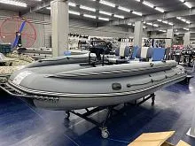 Лодка надувная ПВХ SibRiver GT-480 Фальшборт (Серый) (Тюнинг)