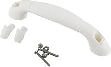 Ручка белая пластиковая