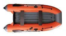 Лодка надувная ПВХ ALTAIR HD 330 НДНД (Оранжево-серый)