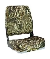 Кресло мягкое складное с высокой спинкой (камуфляж) Marine Rocket