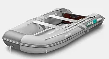 Лодка надувная ПВХ Gladiator B 370AL (Светло-темносерый)