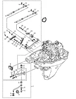 Комплект для подключения тросов газ/реверс Tohatsu MFS 9.9-20 EFI