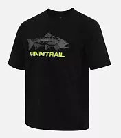 Футболка FINNTRAIL Fish Black Yellow 2024