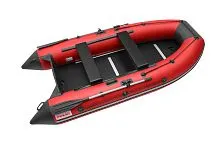 Лодка надувная ПВХ ROGER Hunter Keel 3500 (Красный с черным)