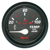 Прибор контроля температуры головки цилиндров 20-100 °C с датчиком Faria черный 