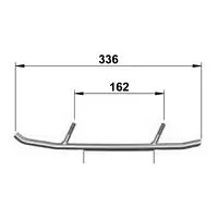 Коньки лыжные усиленные к снегоходу BRP Ski-Doo (платформа XP/XM/XS/XU) Sledex