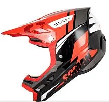 Шлем кроссовый SOMAN M12 Black Red 2026