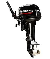 Мотор лодочный подвесной Gladiator 2-х тактный G 9,9 FH S 