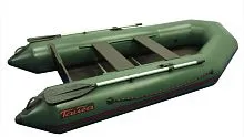 Лодка надувная ПВХ LEADER "Тайга-290" Киль (Серый)