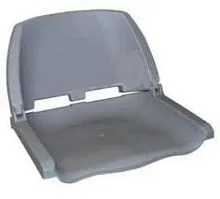 Сиденье складное серое тип "Турист" без подушек