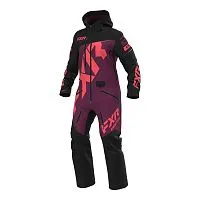 Комбинезон женский утеплённый FXR CX F.A.S.T. Wine Black Coral 2024