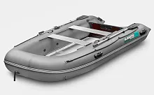 Лодка надувная ПВХ Gladiator B 370AL (Темно-серый)